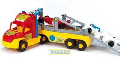 Вантажівка Super Truck Wader з авто Формула (36620)