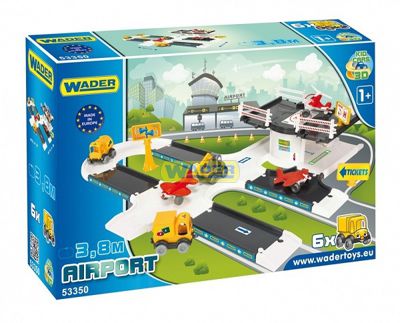 Ігровий набір Kid Cars 3D Wader (53350) Аеропорт