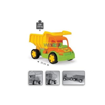 Велика іграшкова вантажівка Гігант (без картону) Wader 65005