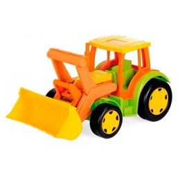 Великий іграшковий трактор Гігант з ковшем (без картону) Wader 66005