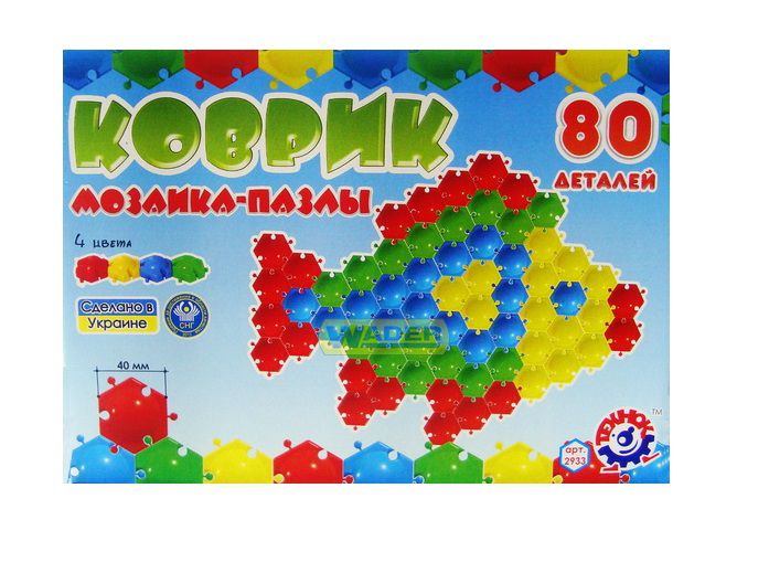 Детская мозаика Технок Напольная Коврик 80 (2933)