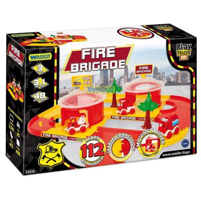 Детский игровой набор пожарная Play Track City Wader (53510)