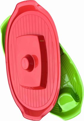 Детская Песочница-бассейн Корабль Doloni (03355/3) зелено-красная