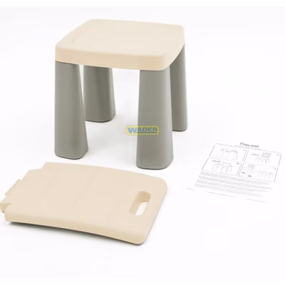 Детский стол и стул с накладкой для игры + 2 набора конструкторов. Doloni 04660/10 - Серый