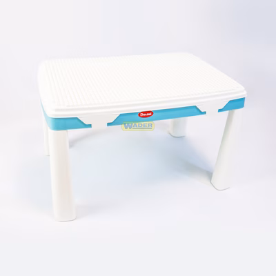 Детский стол и стул с накладкой для игры + 2 набора конструкторов. Doloni 04660/7