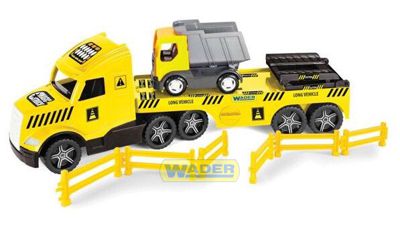 Эвакуатор Magic Truck Technic с грузовиком Wader (36420)