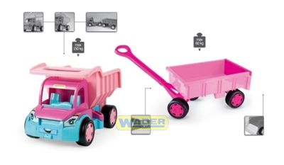 Іграшкова машинка Самоскид для дівчаток з серії Gigant Wader 65006