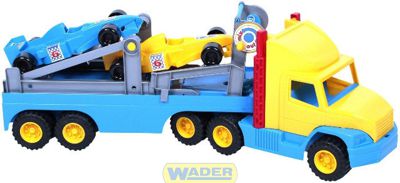 Грузовик Super Truck Wader с авто Формула (36620)