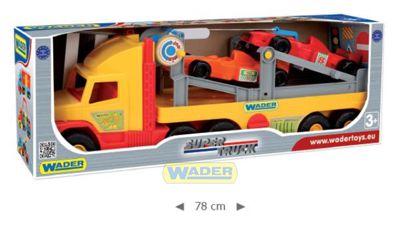 Грузовик Super Truck Wader с авто Формула (36620)