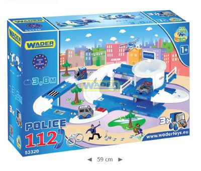 Ігровий набір Поліція Kid Cars 3D Wader (53320)