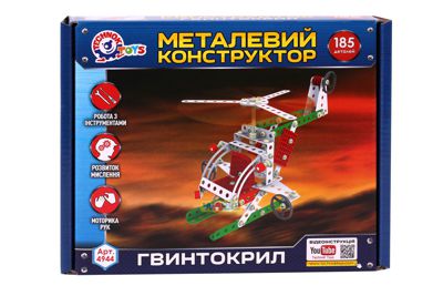 Конструктор металевий Технок Вертоліт (4944)