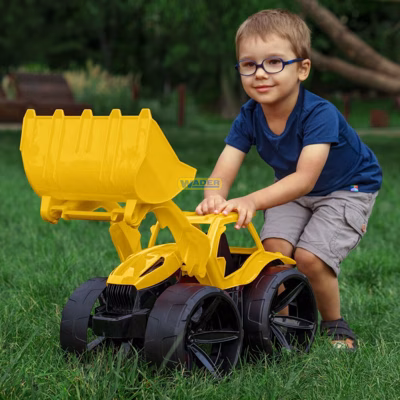 Maximus бульдозер Wader  желтый 64530
