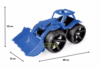 Maximus бульдозер Wader  синий 64520