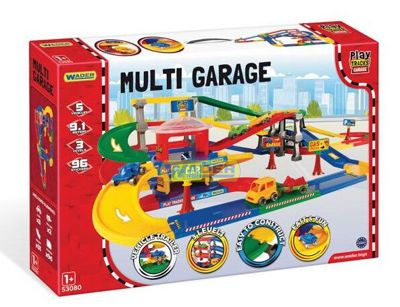 Play Tracks Garage паркинг с трассой Wader (53080)