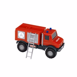 Пожарный автомобиль Unimog с этикеткой 3815