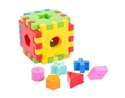 Розвиваюча іграшка Чарівний куб (39176) 12 ел.