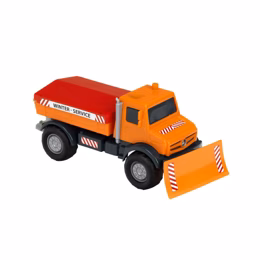 Снегоочистительный автомобиль Unimog с этикеткой 3816