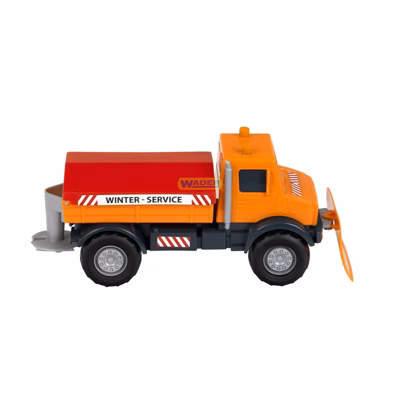 Снегоочистительный  автомобиль Unimog с этикеткой 3816
