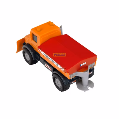 Снегоочистительный  автомобиль Unimog с этикеткой 3816