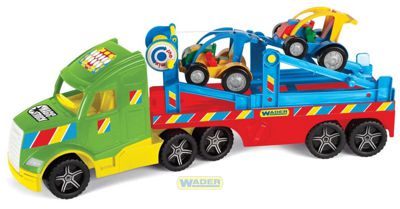 Тягач Magic Truck Basic с авто-багги Wader (36350)
