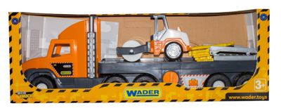 Тягач Super Tech Truck Wader с катком (36740)