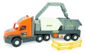 Тягач Super Tech Truck Wader со строительными контейнерами (36760)