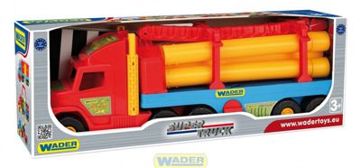 Тягач Super Truck Wader (36540) с трубами