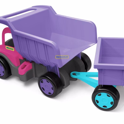Грузовик Гигант фиолетово-розовая 65026